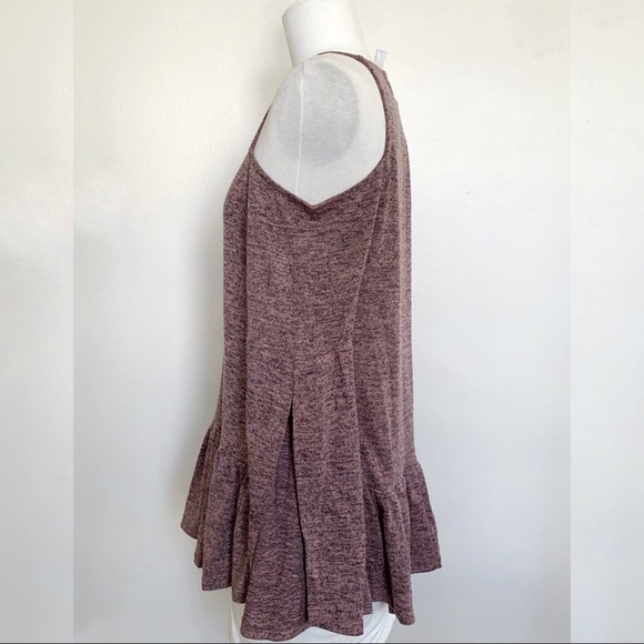 Brushed Bell Sleeve Boho Top w Peplum NWT - Picture 3 of 5